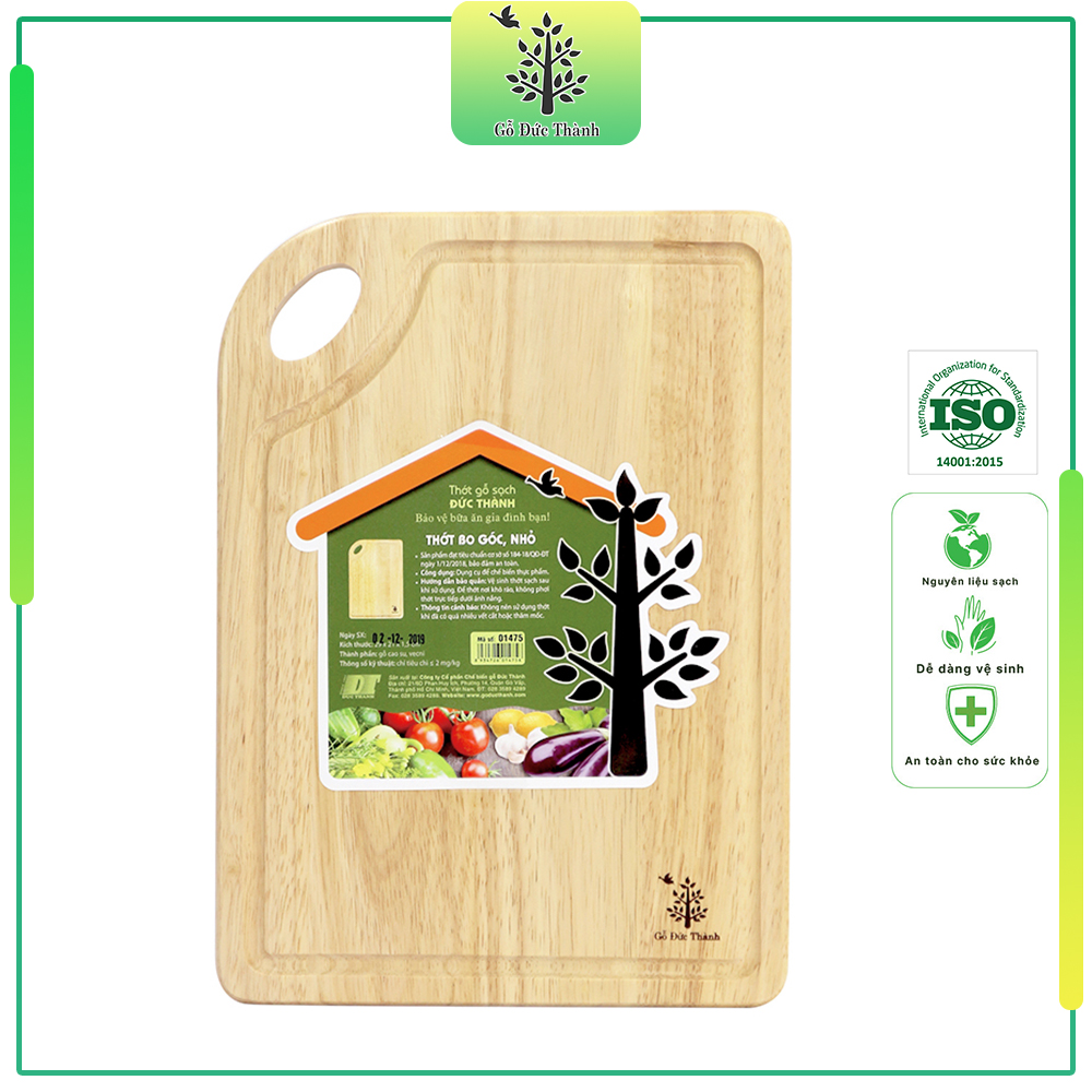 Thớt bo góc nhỏ | Gỗ Đức Thành - 01475