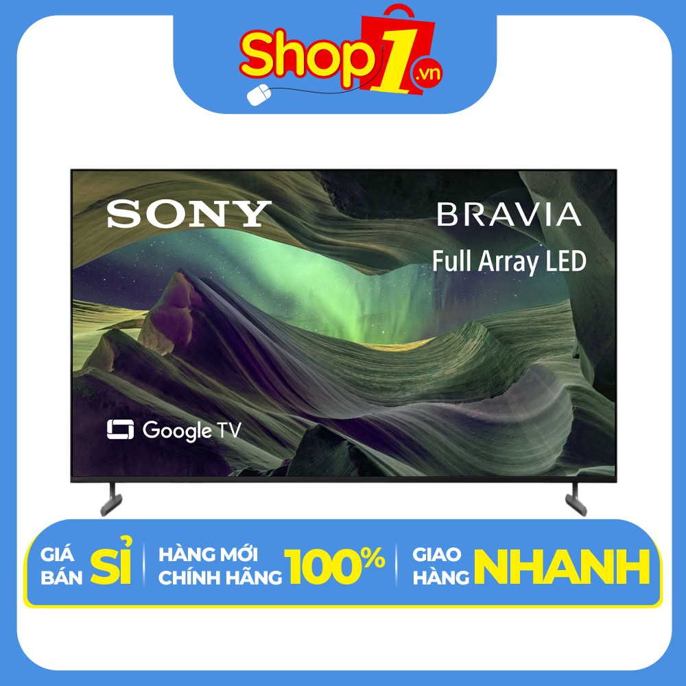 Google Tivi Sony 4K 75 inch KD-75X85L - Hàng chính hãng - Chỉ giao HCM