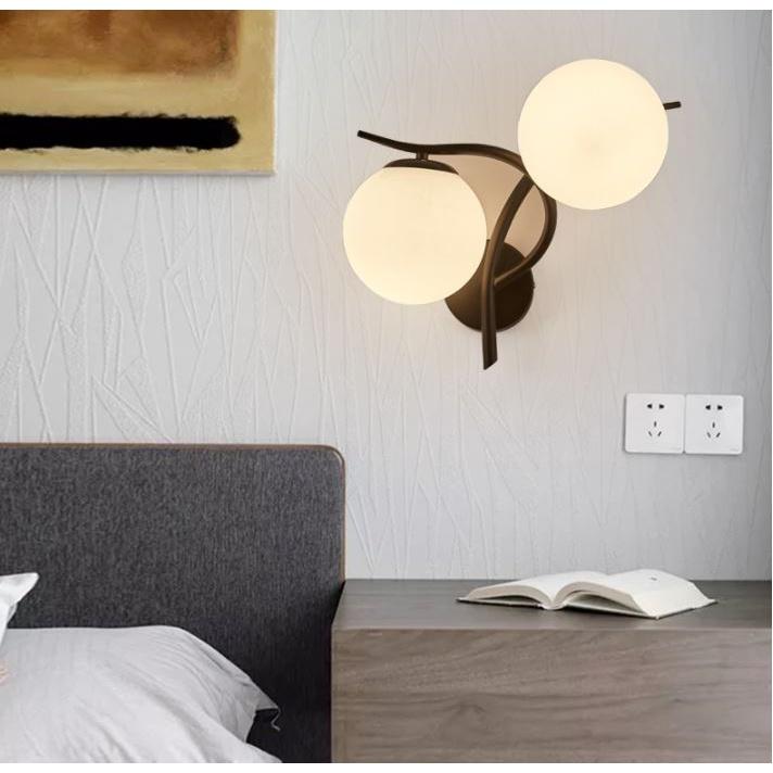Đèn tường BASIL phong cách hiện đại trang trí nhà cửa sang trọng - kèm bóng LED chuyên dụng.