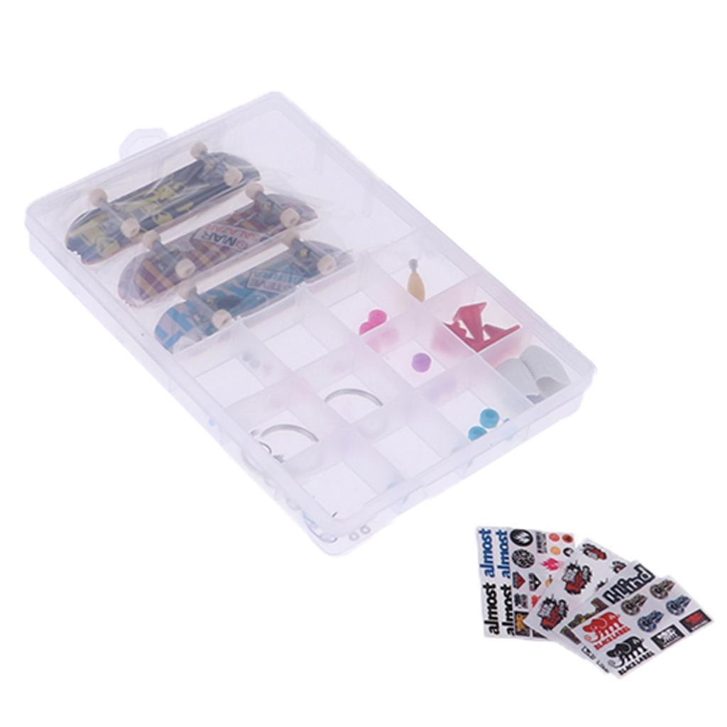 9 Mini Ván Trượt Ngón Tay Đồ Chơi Sàn Tàu Ngón Tay Ban Tặng Cho Ván Trượt Ngón Tay Người Hâm Mộ Trẻ Em & Người