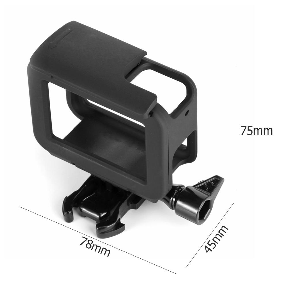 Máy ảnh bảo vệ khung nắp nắp nắp cho GoPro Hero 7 6 5 Đen