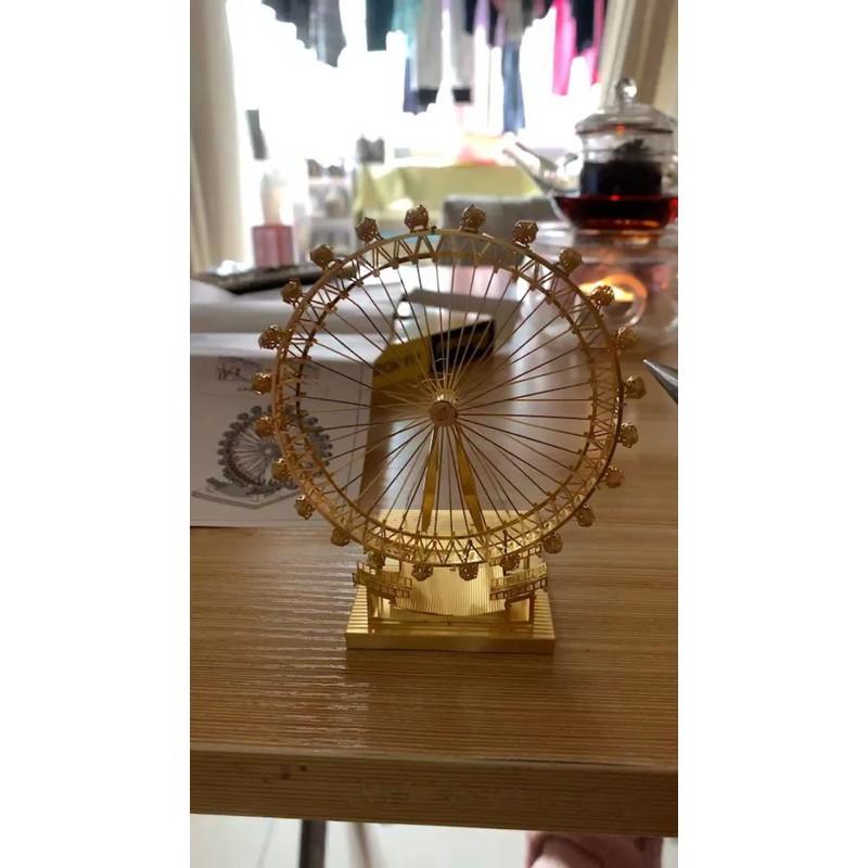 Mô Hình Lắp Ráp 3d Vòng Xoay Mắt Luân Đôn