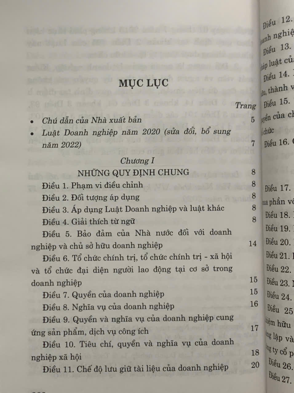 Luật Doanh Nghiệp (Hiện Hành)