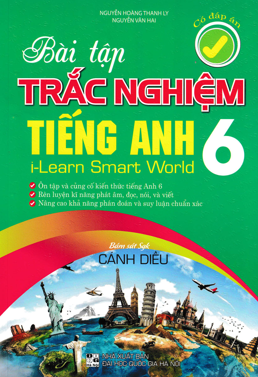 Bài Tập Trắc Nghiệm Tiếng Anh 6 - I-Learn Smart World (Bám Sát SGK Cánh Diều) (HA)