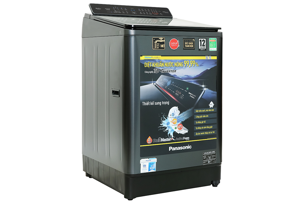 Máy giặt Panasonic Inverter lồng đứng 16 Kg NA-FD16V1BRV - Hàng chính hãng