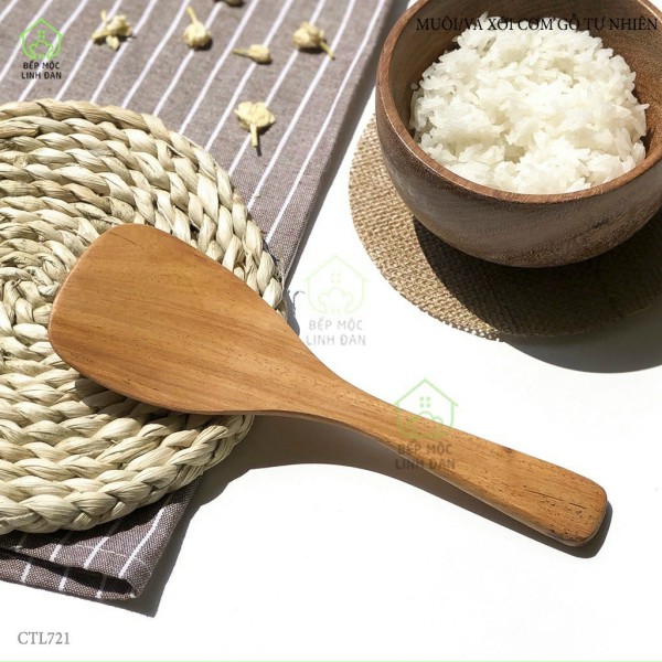 Bộ Tam Vá Sạn Gỗ Xà Cừ - Đồ Dùng Nhà Bếp Thương Hiệu Trường Sơn