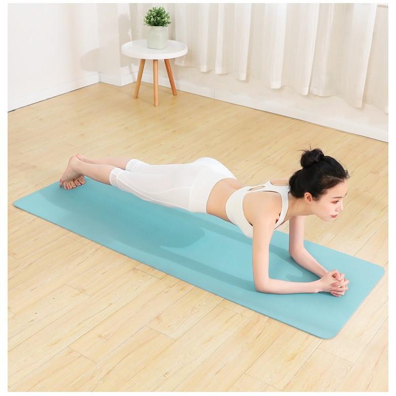 Thảm tập Yoga TPE cao cấp 2 lớp 6mm