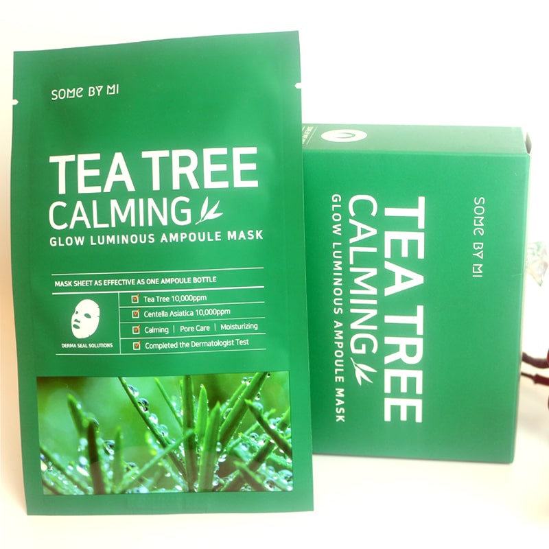 Combo 15 Mặt nạ giảm mụn Some By Mi Tea Tree Calming Sheet Mask 25g tặng 3 mặt nạ