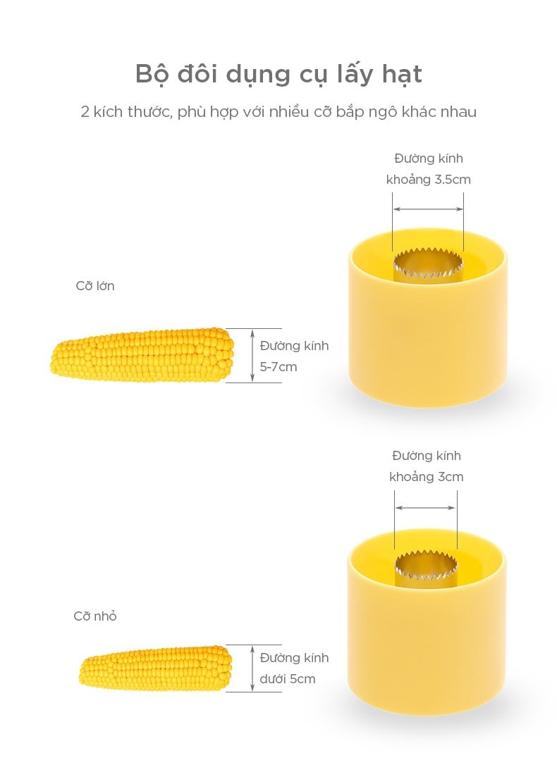 Dụng Cụ Tách Hạt Ngô