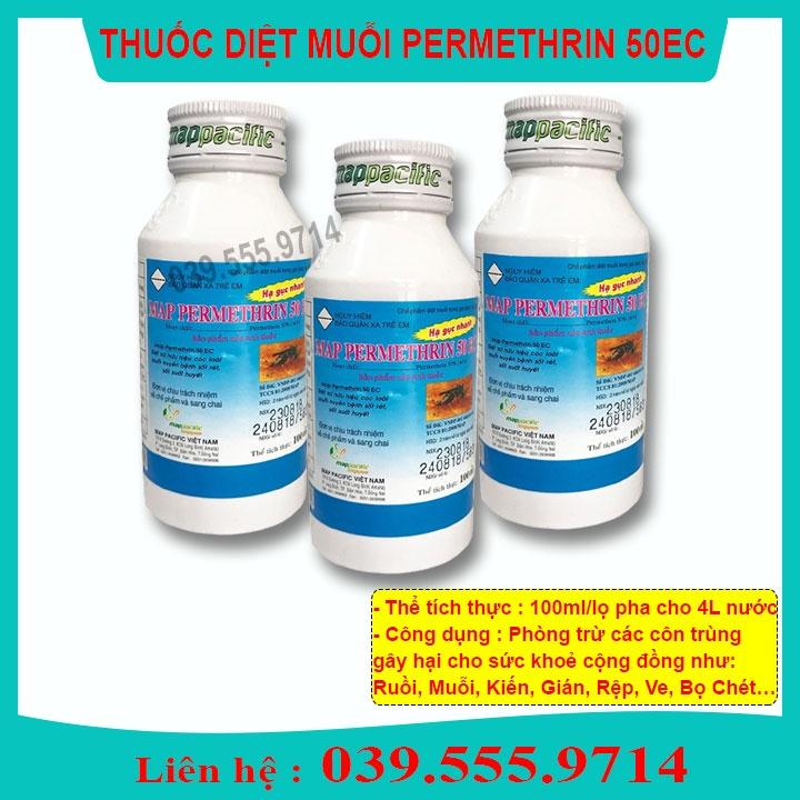 DIỆT MUỖI CÔN TRÙNG 50EC ( 100ML) - phòng trừ côn trùng gây hại sức khỏe