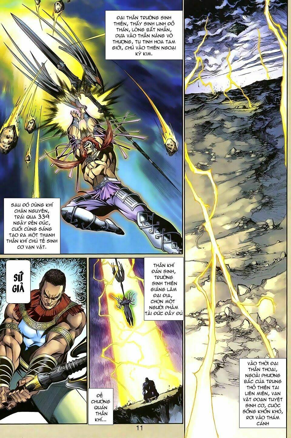 thần binh tiền truyện 1 - đỉnh phong tuyệt chiến chapter 10 12