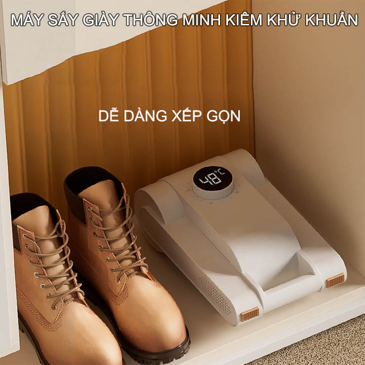 Máy sấy giày đa năng thông minh thế hệ mới ML18T, hẹn giờ tắt 0-120 phút, có loại khử khuẩn UV