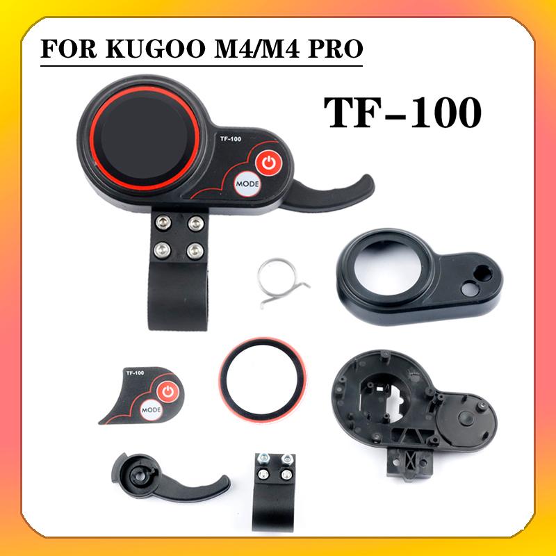 Giao hàng miễn phí vận chuyển 10 inch máy đo điện tử máy đo tốc độ nhà ở cho Kugoo M4 Bảng điều khiển thay thế phụ tùng 5/6 PIN Color: G