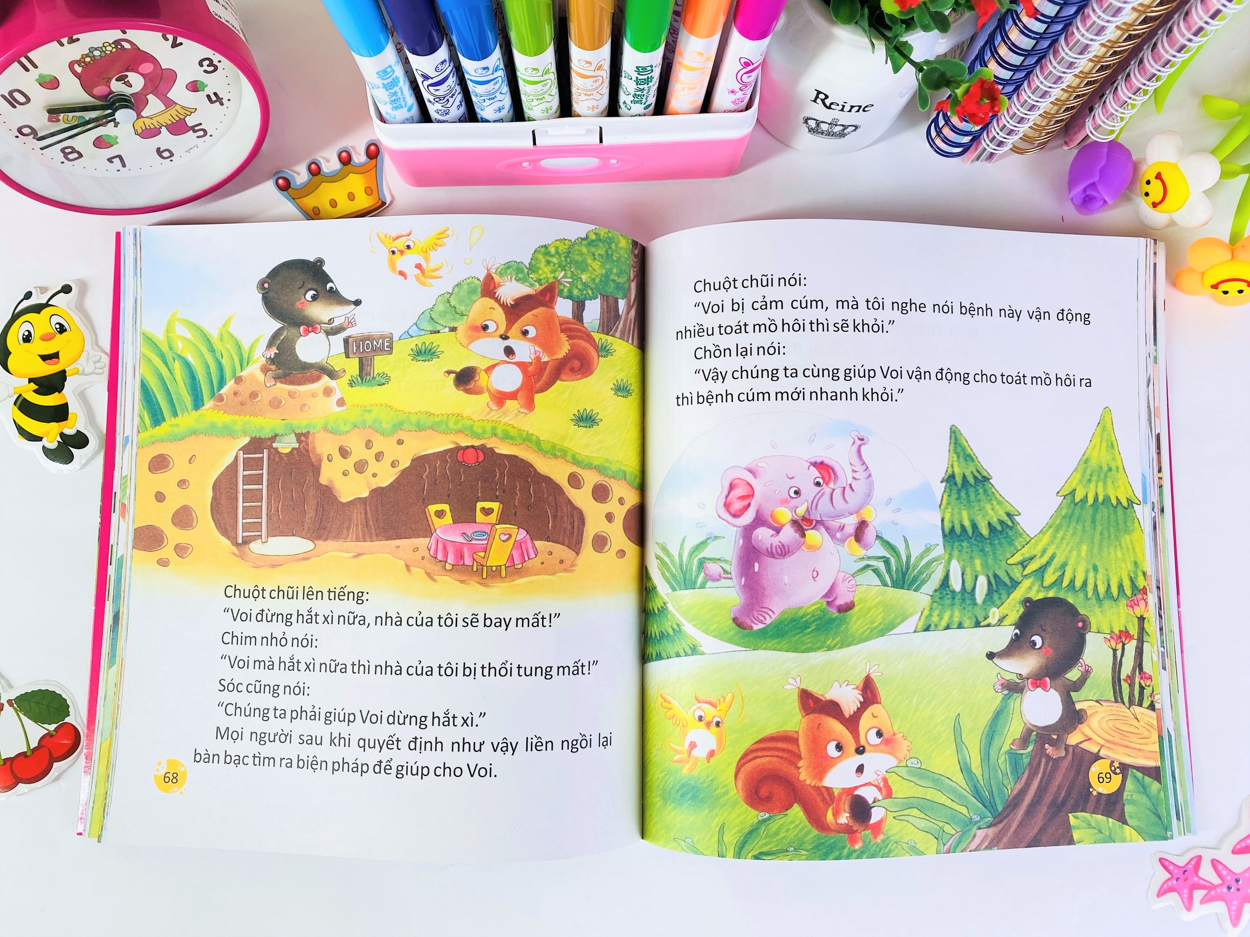 Sách - Trọn bộ 4 cuốn: Truyện Kể Chúc Bé Ngủ Ngon - Ndbooks