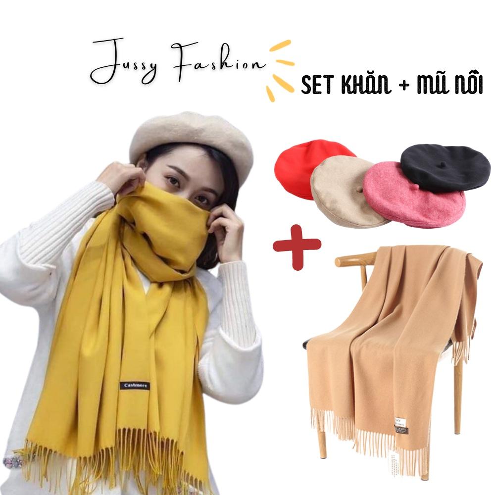 Mũ Nồi Nữ Jussy Fashion Phong Cách Vinatge Nón Beret Nam Nữ Chất Vải Nỉ Mềm Mịn Có Lớp Lót Nhiều Màu Hot Trend