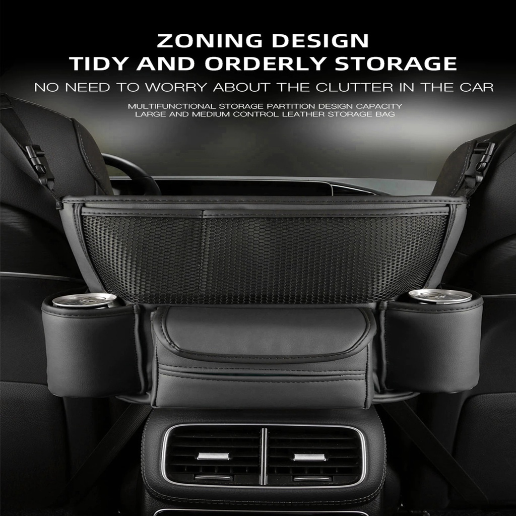 Túi đựng đồ cho hàng ghế ô tô da Nappa Back Seat