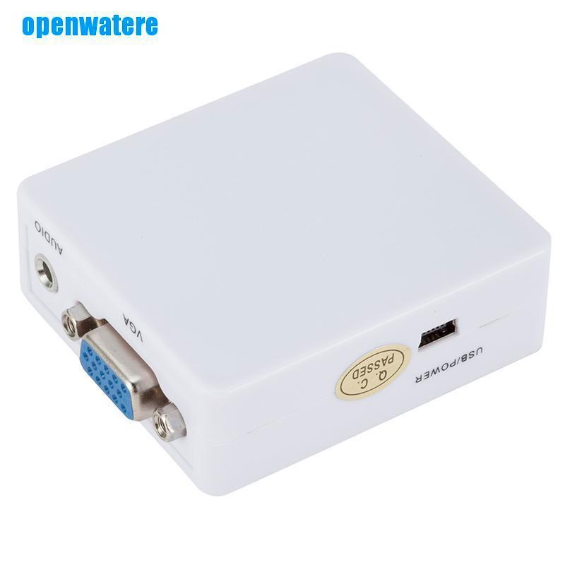 Bộ Chuyển Đổi Vga Sang Hdmi Full Hd 1080p Cho Pc Laptop Dvd Hdtv