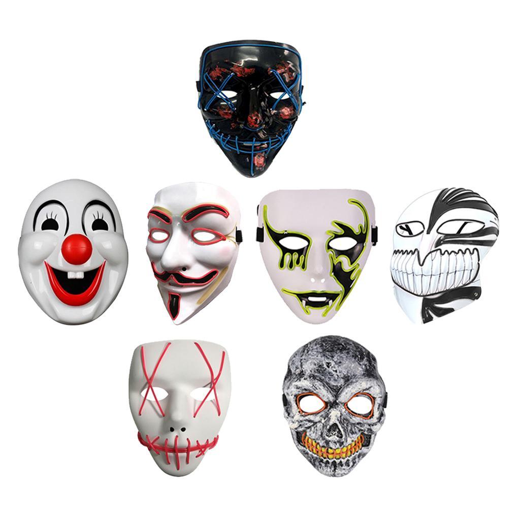 Horror Mask Halloween Festival Rave Cosplay Party