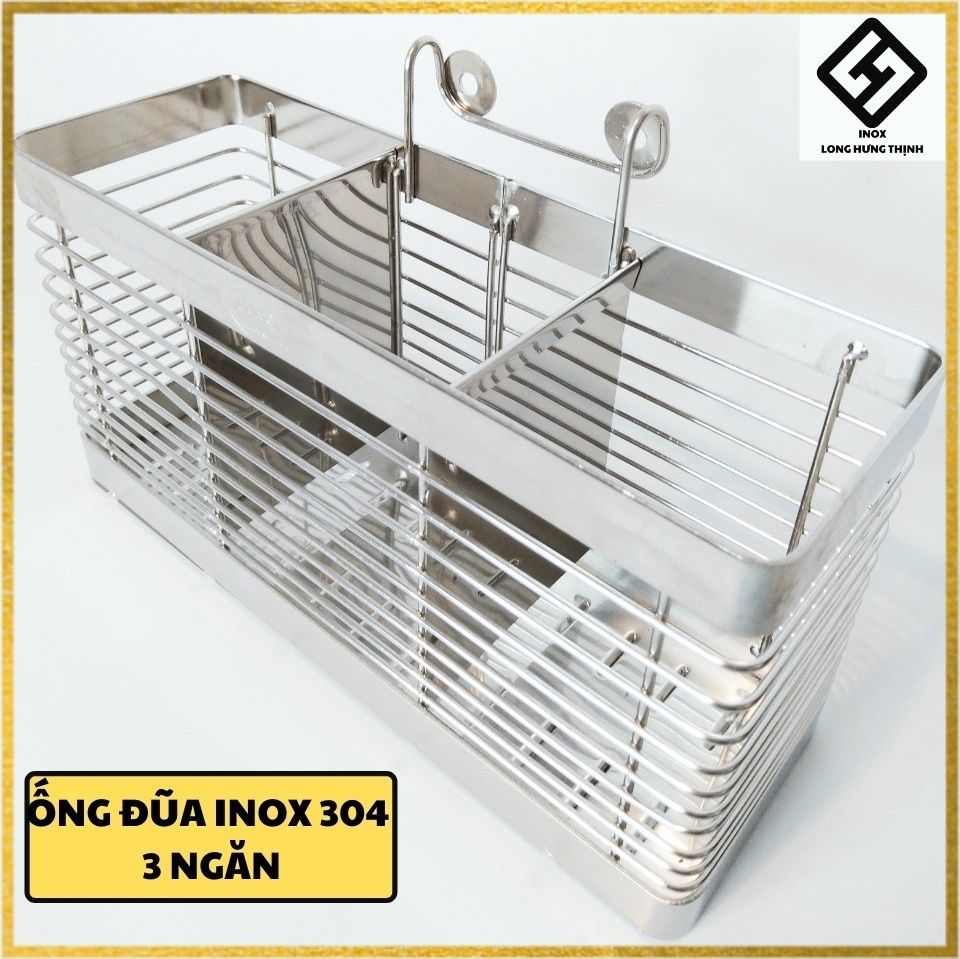 ỐNG ĐŨA INOX 304 3 NGĂN CAO CẤP