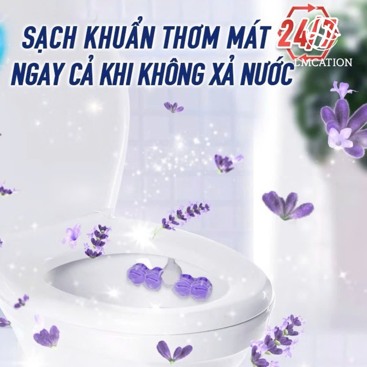 Set 5 Viên Vệ Sinh Bồn Cầu Treo Thành – Sạch Khuẩn &amp; Thơm Mát