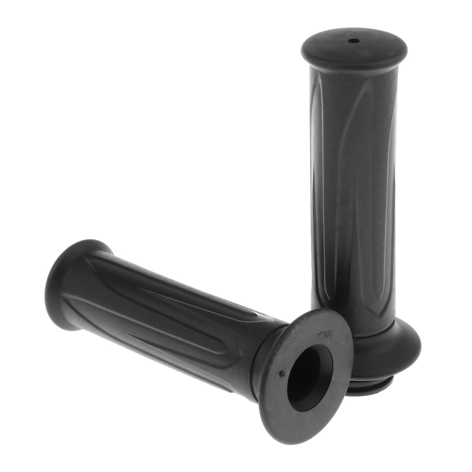 Pair Throttle Grip HandleBar Handle Set For  Motorcycle Bike 22mm 7.8''