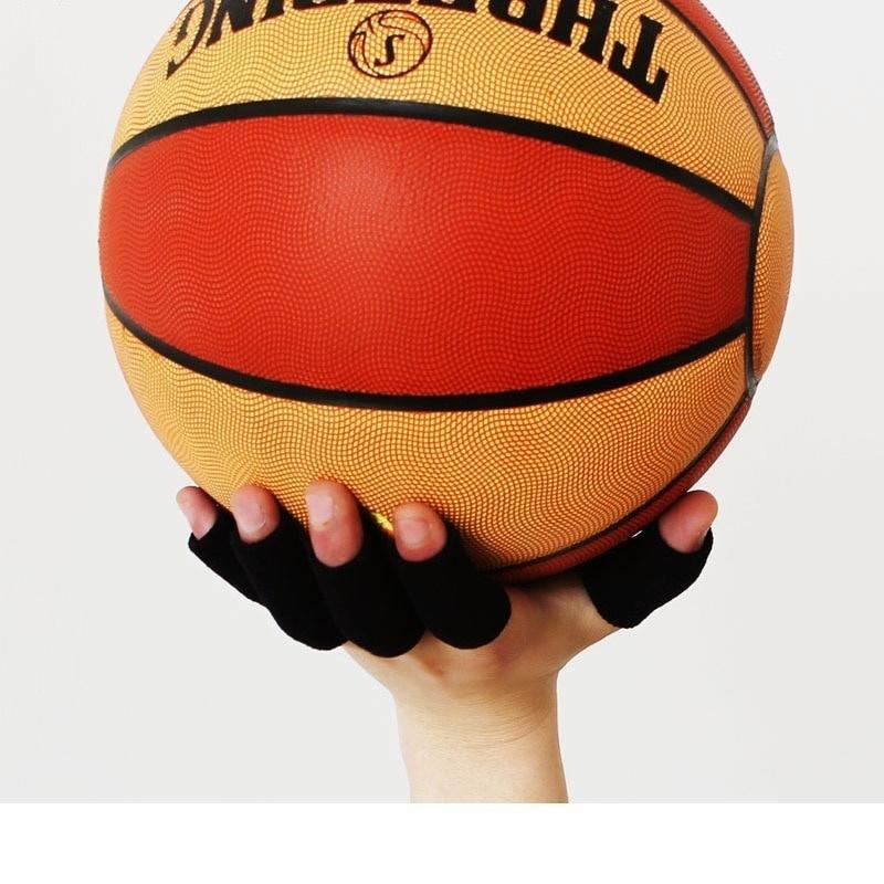 10pcs Stretchy Sports Finger Sleeves Arthritis Support Finger Guard Outdoor Basketball Volleyball Finger Protectio