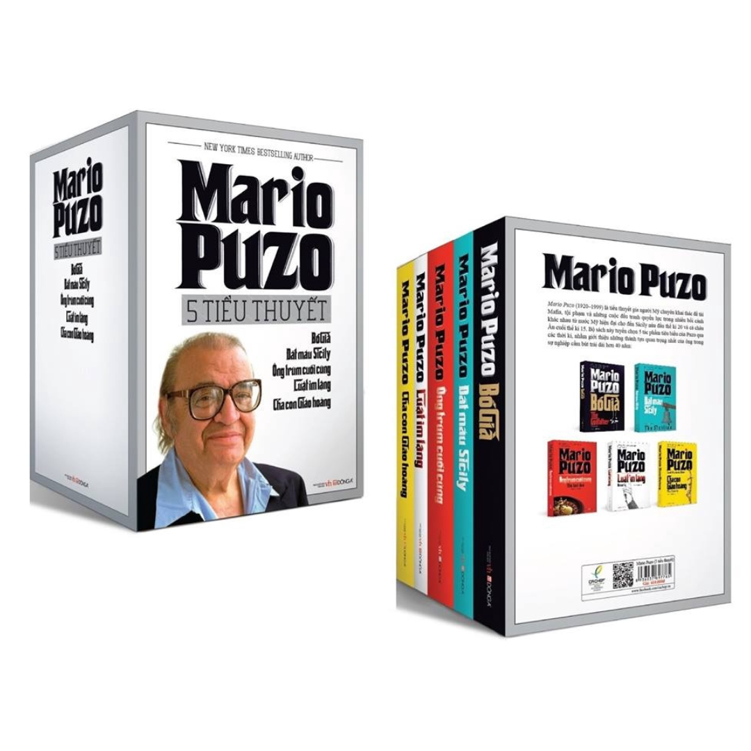 Combo 5 tiểu thuyết của Mario Puzo