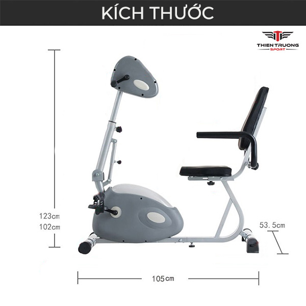 Xe đạp tập phục hồi chức năng điện T698