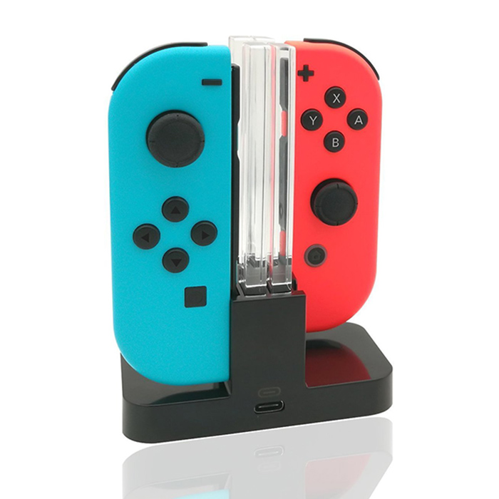 Bộ dock sạc đa năng kèm giá đỡ cho Nintendo Switch - Hàng Nhập Khẩu