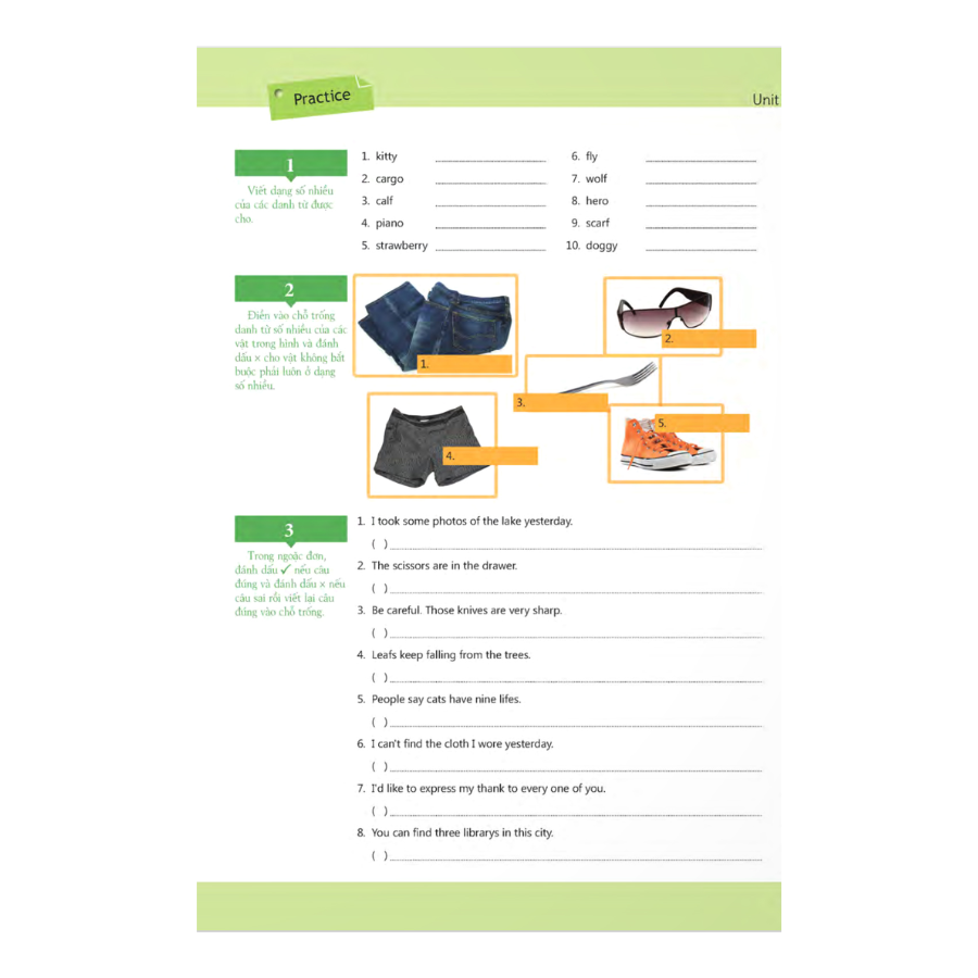 Sách Ngữ Pháp Tiếng Anh – Trình Độ Sơ Cấp (Tập 1)