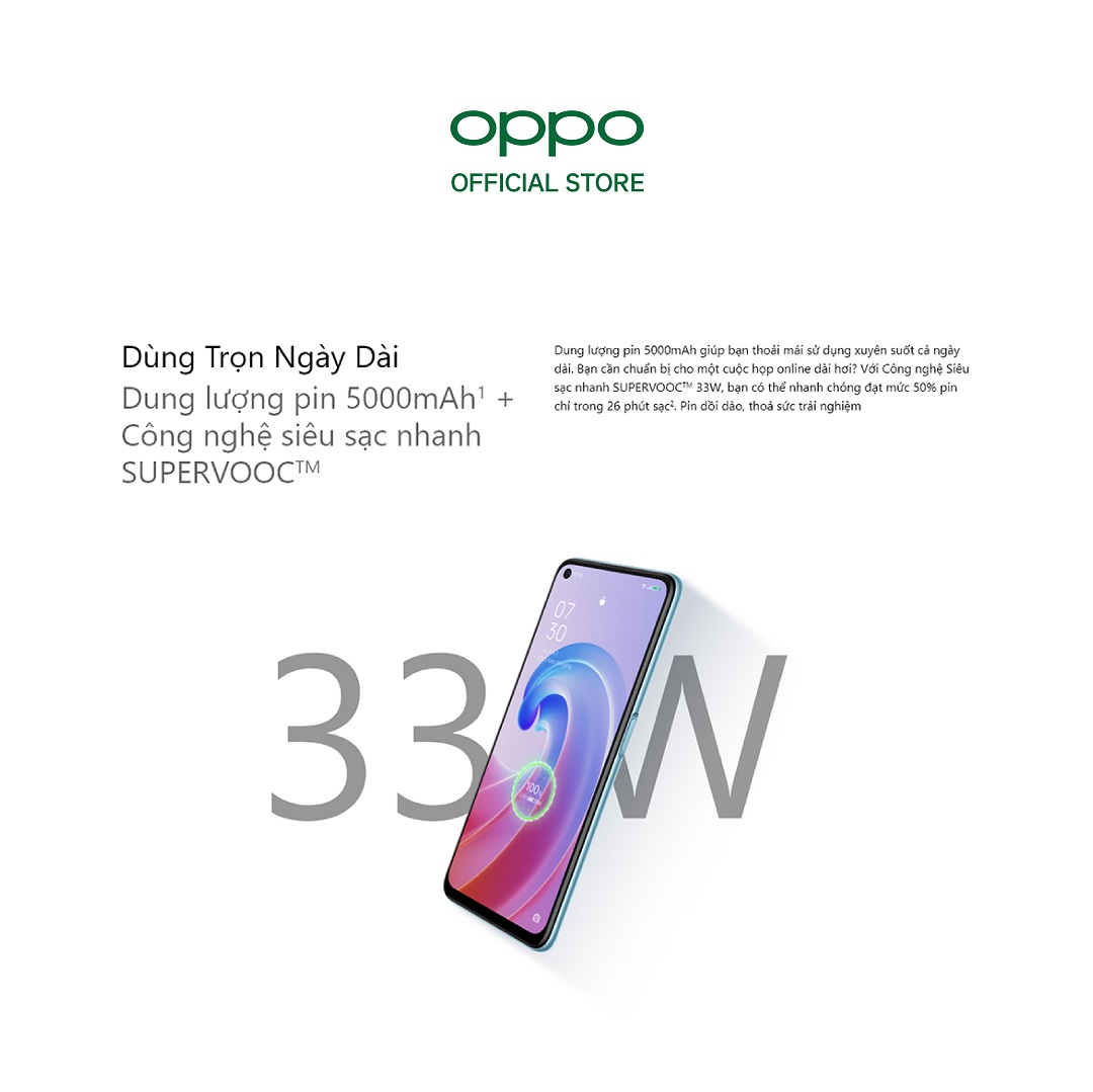 Điện thoại OPPO A96 (8GB/128GB) - Hàng chính hãng