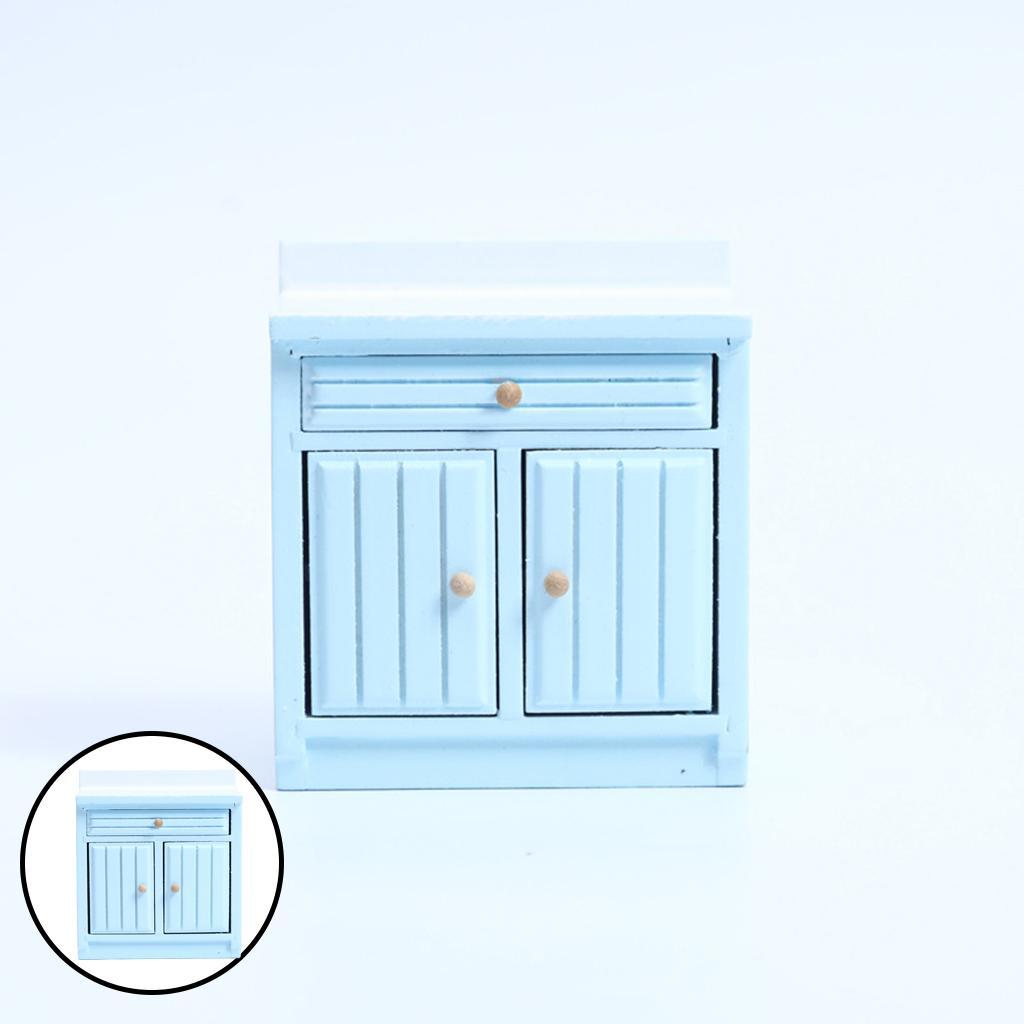 Dollhouse Miniature Kitchen Furniture BJD Doll Tiny Model DIY Decor Ornament