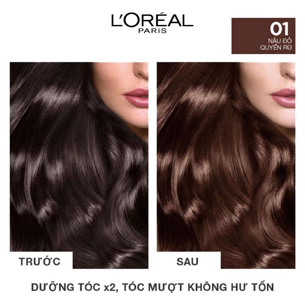 Kem nhuộm nâng sáng 4 tông L'Oreal Paris