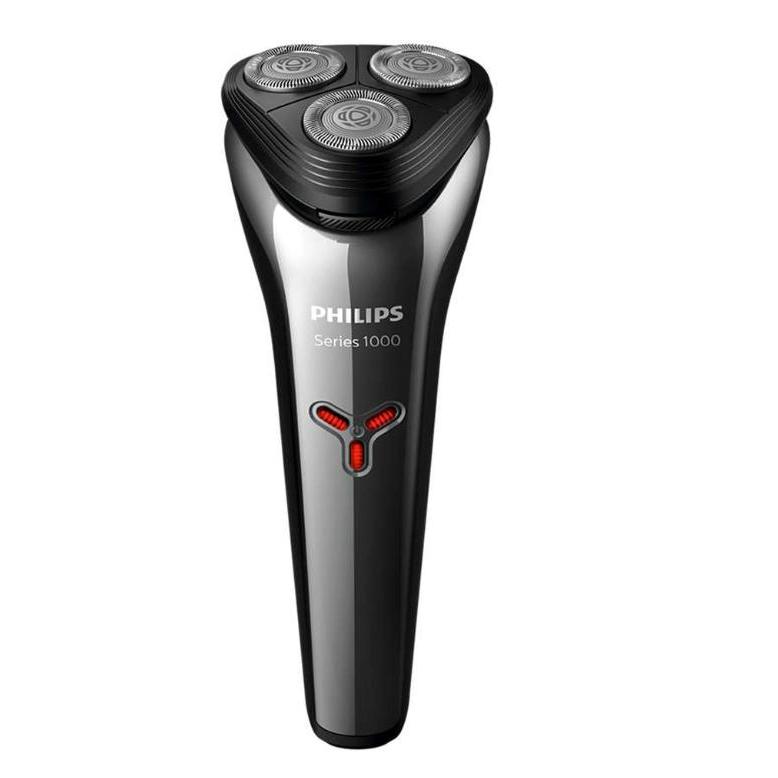 Máy cạo râu khô &amp; ướt Philips S1301/02, an toàn cho da, bảo hành 2 năm toàn quốc|Sạc nhanh, Giá tốt - Hàng chính hãng
