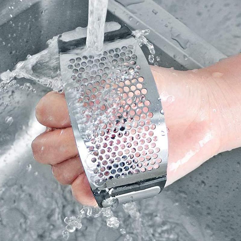 Dụng Cụ Nghiền Tỏi Bằng Thép Không Gỉ