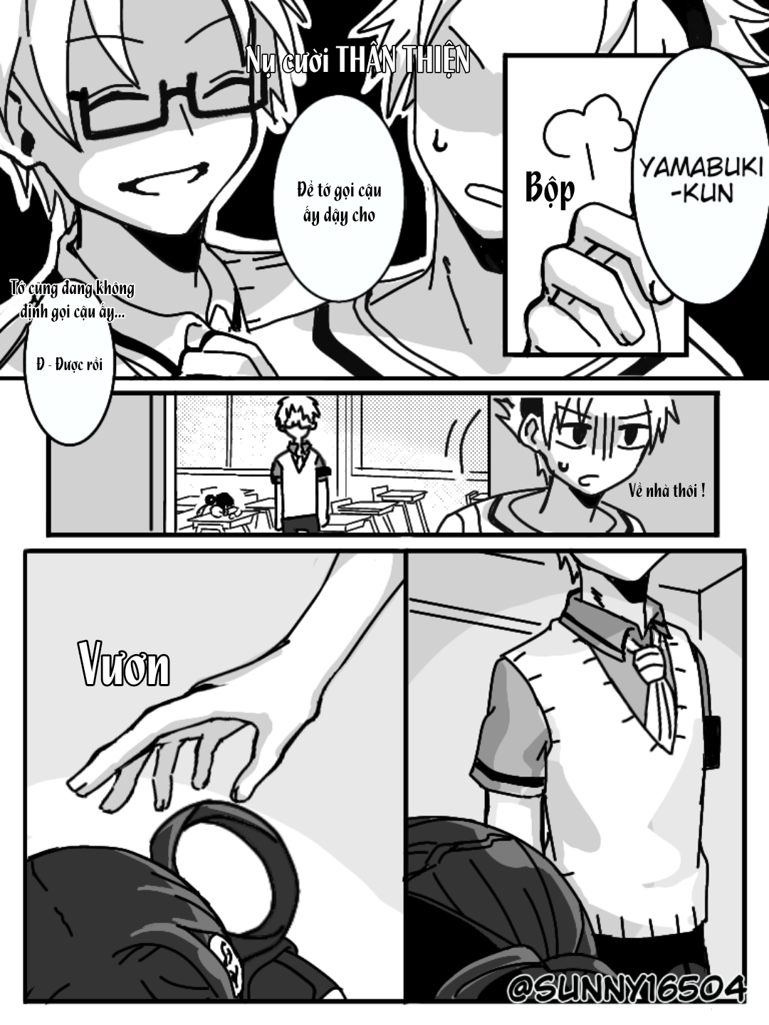 những mẫu truyện nhỏ của hanako do fan vẽ chapter 3 3