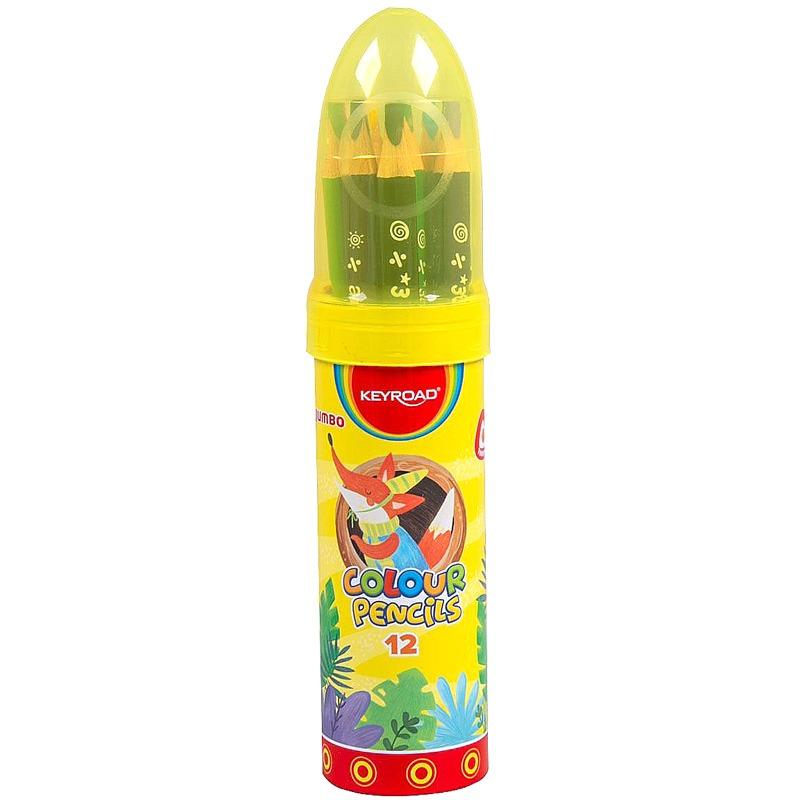 Hộp 12 Bút Chì Màu - Keyroad KR972230