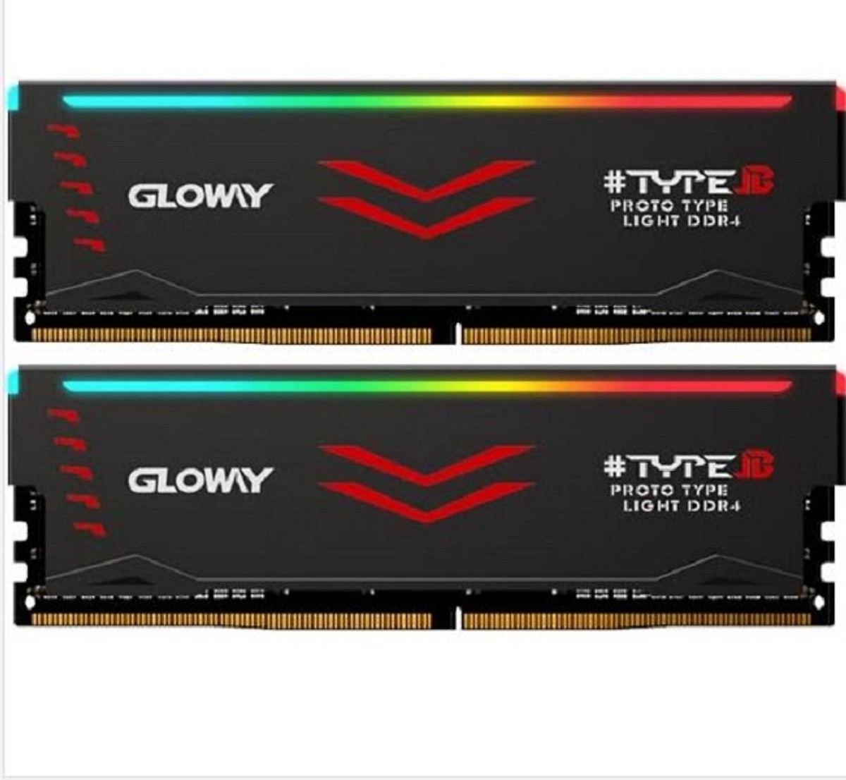 Bộ KitRam PC Gloway DDR4 16G 3200MHz (8Gbx2) Tản nhiệt Led RGB - Hàng Chính Hãng