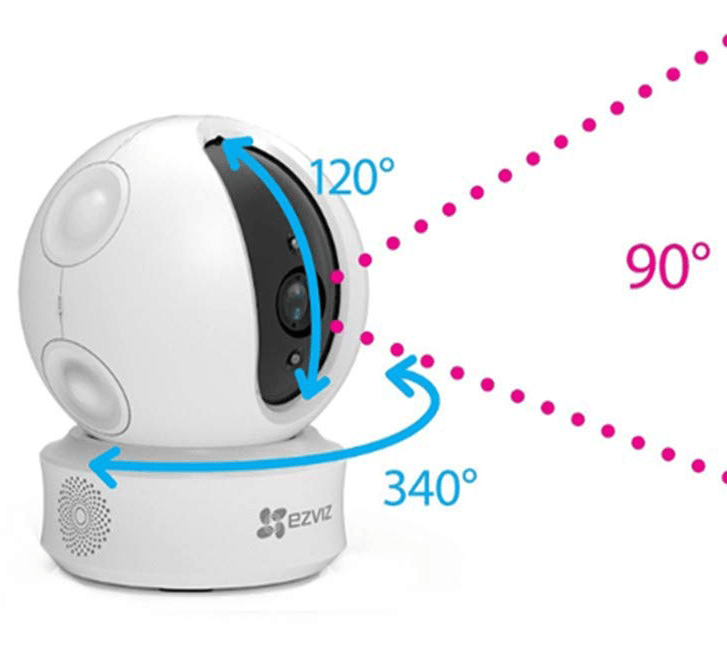 Camera IP Wifi thông minh 360 2MP 1080P Ezviz C6N hàng chính hãng Nhà An Toàn
