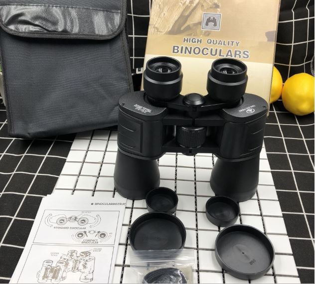 Ống nhòm xa du lịch 2 mắt BINOCULARS 20x50  ( Panda 2 mắt) Có Khả Năng Điều Chỉnh Lấy Nét Ở Trung Tâm Trên Cả 2 Mắt -  Hàng chính hãng