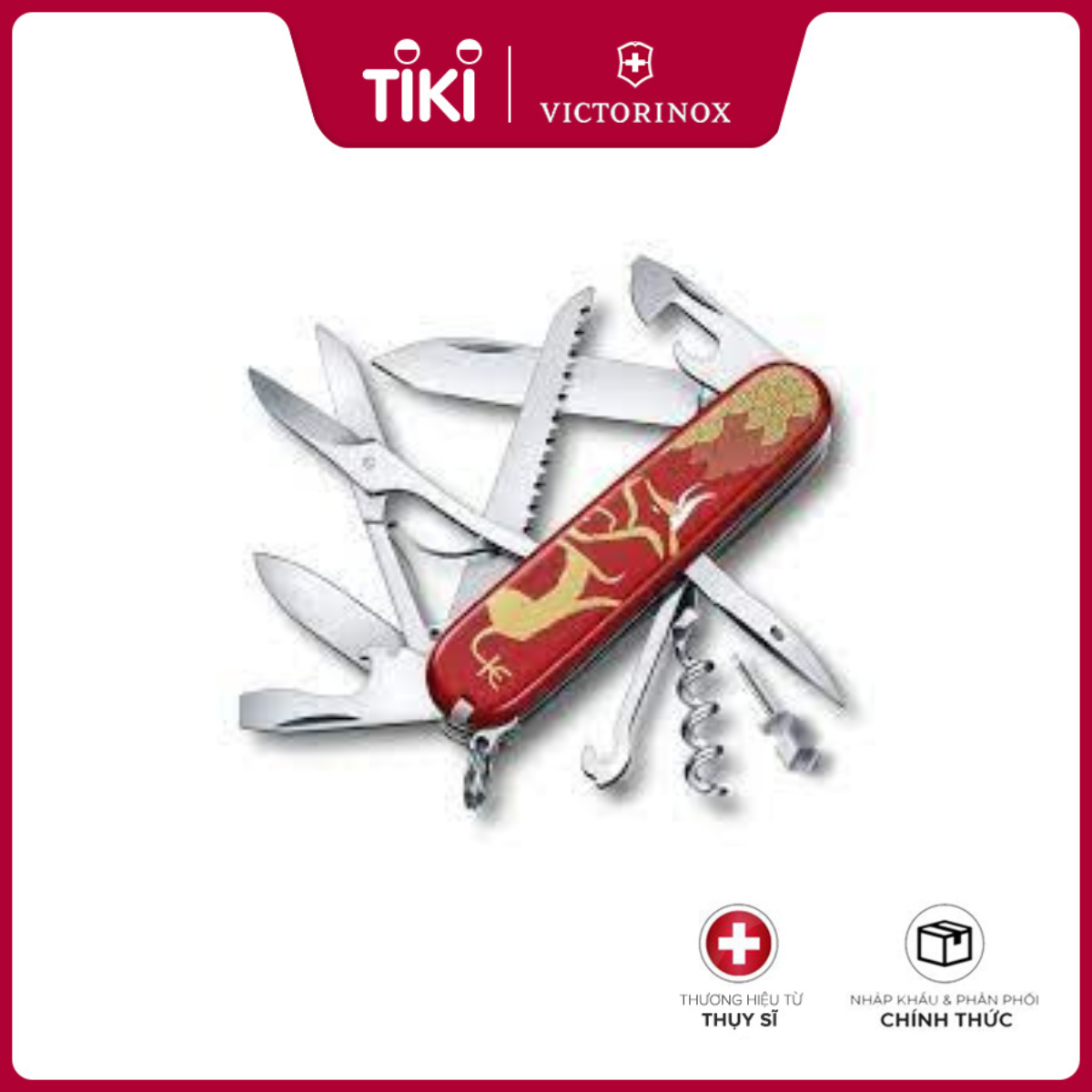 Dao đa năng VICTORINOX Huntsman - Hãng phân phối chính thức