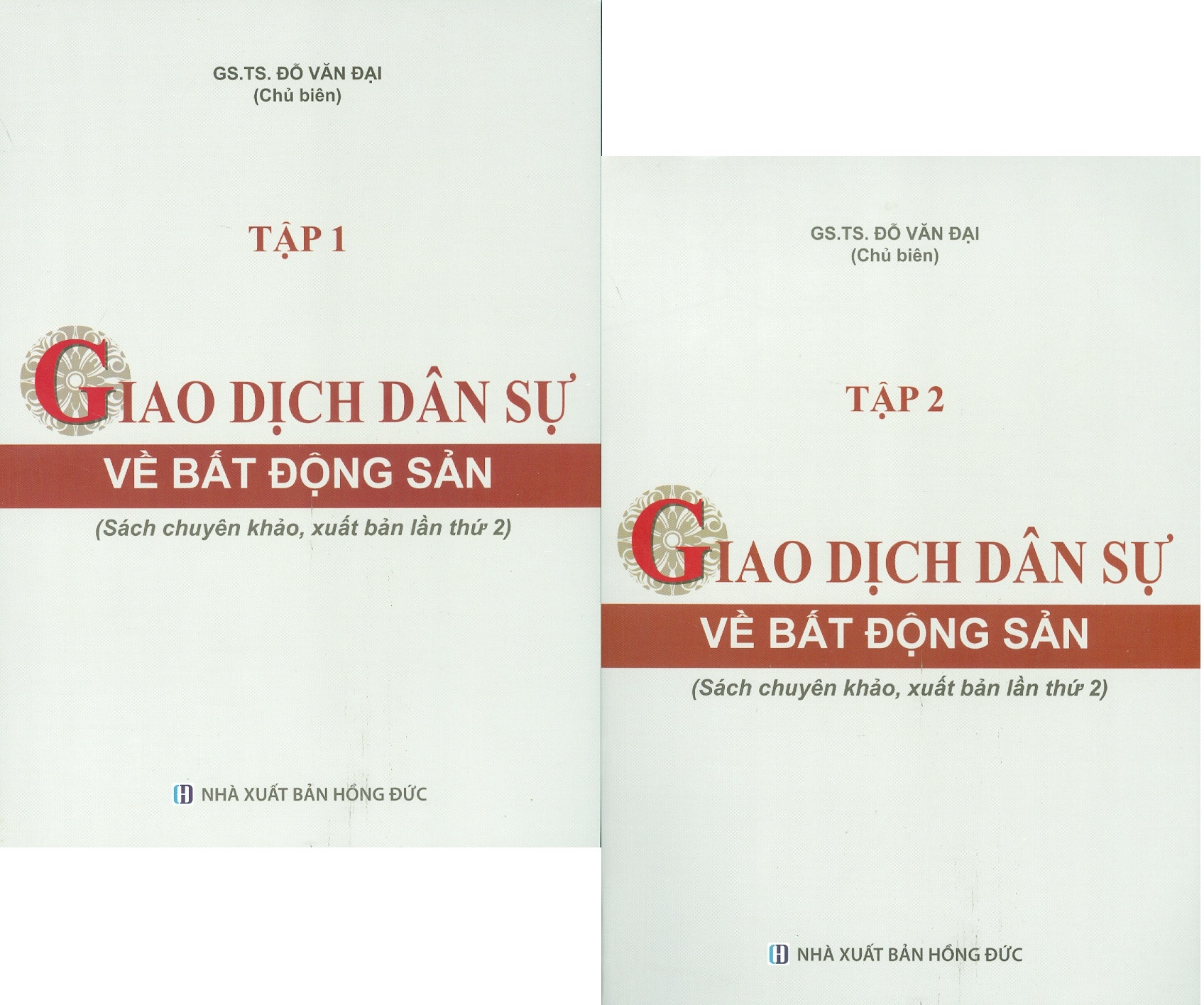 Combo GIAO DỊCH DÂN SỰ VỀ BẤT ĐỘNG SẢN - 2 TẬP (Sách Chuyên Khảo, Xuất Bản Lần Thứ 2)