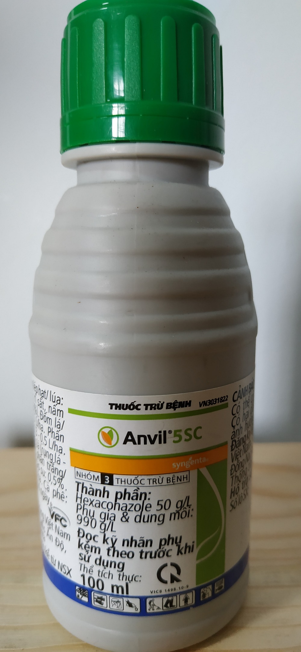 ANVIL 5SC Sản phẩm trừ bệnh cho hoa lan, cây kiểng, rau màu - chai 100 ml