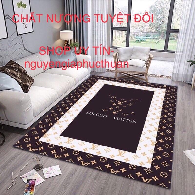 Thảm trải sàn Bali 5D mẫu đuôi công 1m6x2m3 và 2mx3m