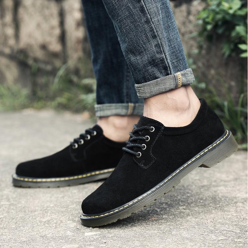 GIÀY ĐỐC NAM DA LỘN 2 MÀU LỰA CHỌN NÂU VÀ ĐEN CAO CẤP DA BÒ NHẬP KHẨU