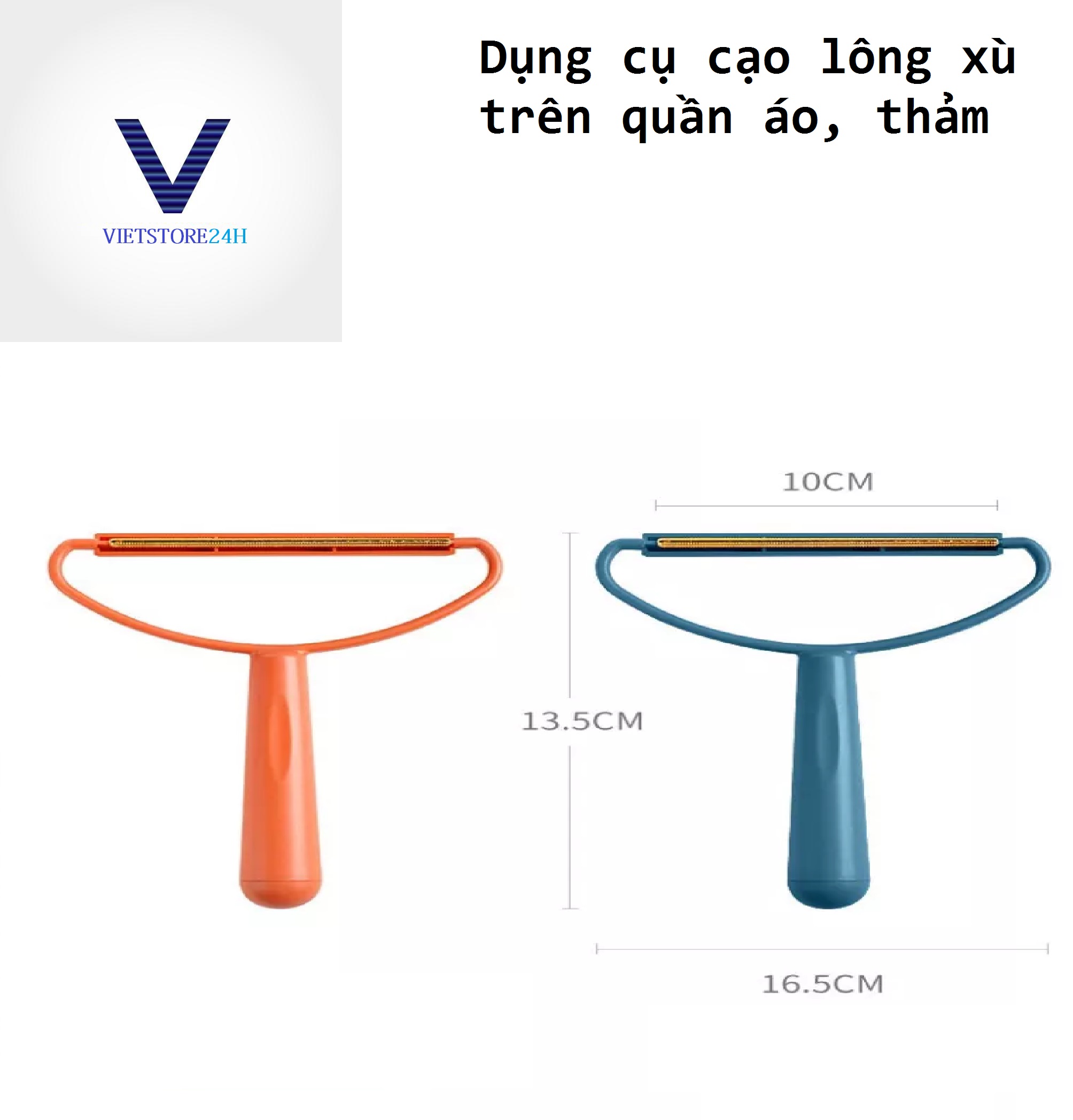 Dụng cụ cạo lông xù trên quần áo thảm VT