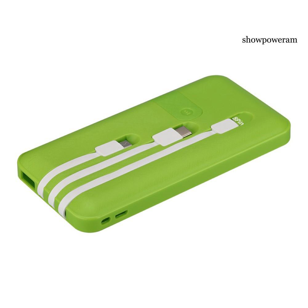 Cáp Sạc Usb Type C 8pin Sp 10000mah Cho Điện Thoại