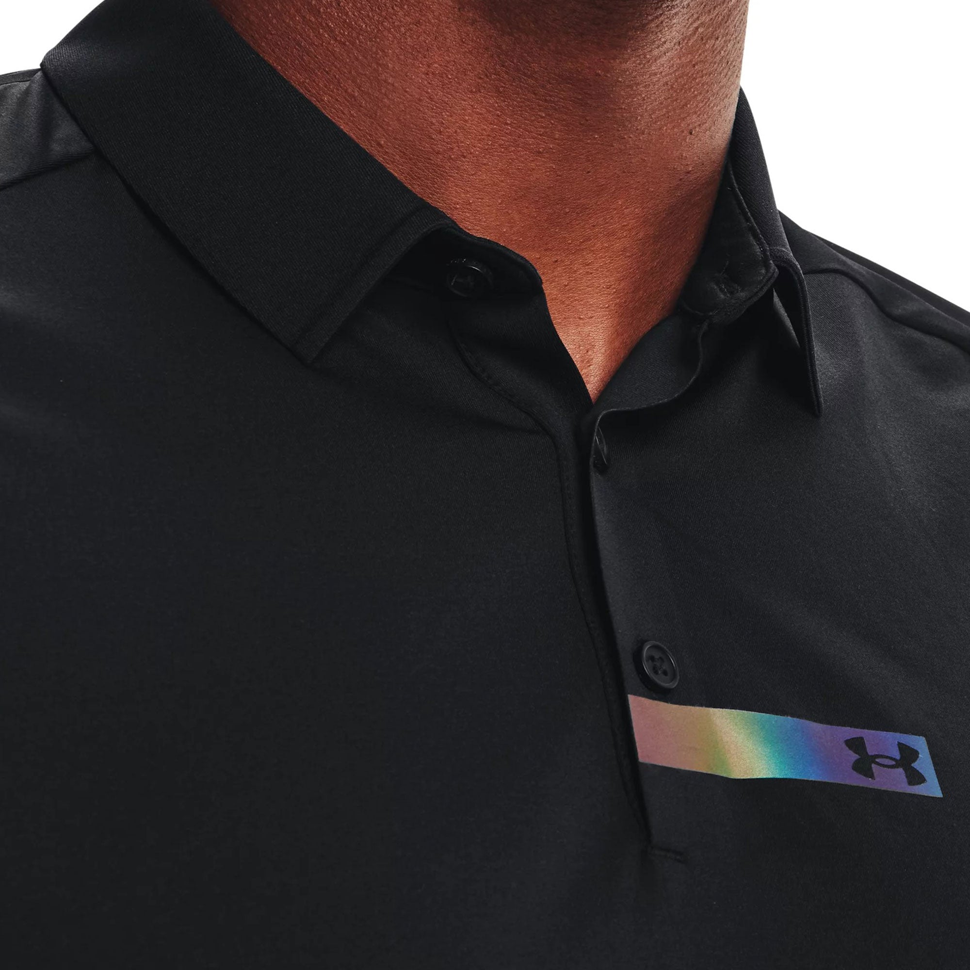 Áo thun polo tay ngắn thể thao nam Under Armour GOLF - RUSH - 1366253-001