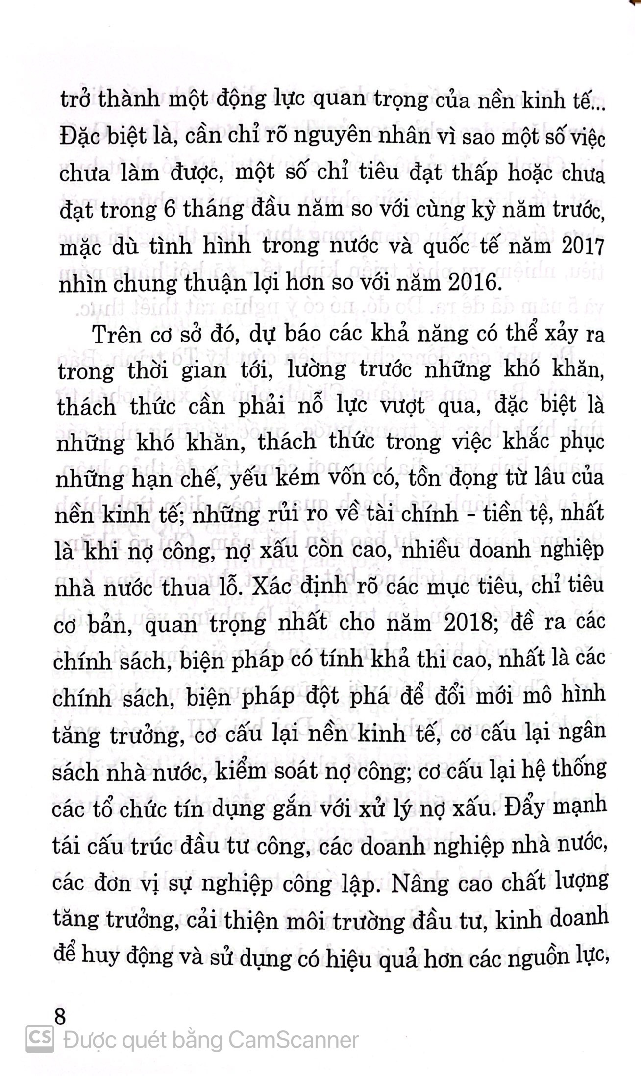 Văn kiện Hội nghị lần thứ sáu Ban Chấp hành Trung ương khóa XII