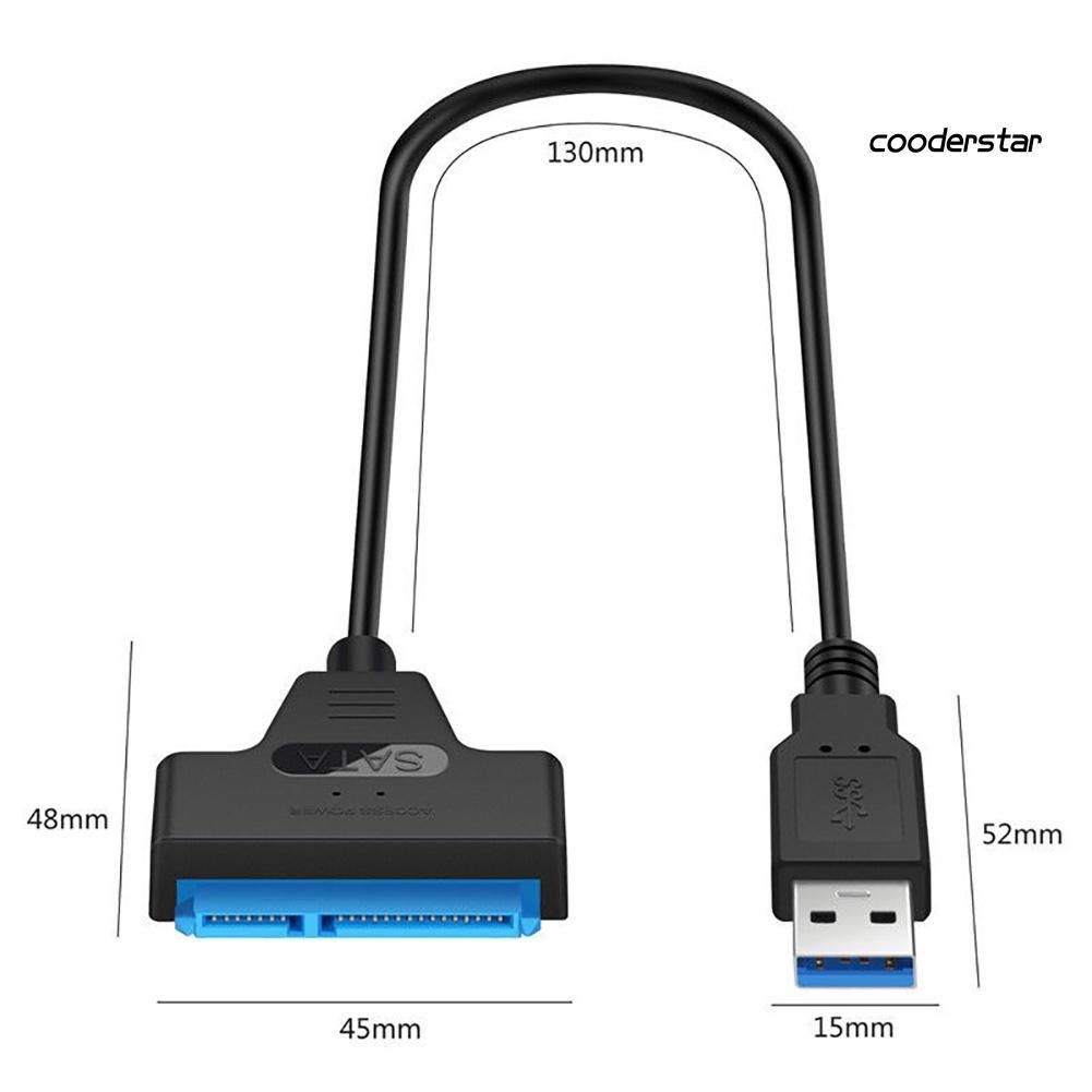 Cáp Chuyển Đổi Cood-Co 22 Pin Sata Sang Usb3.0 2.5 Inch Cho Ổ Cứng Hdd Ssd Sata